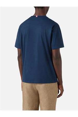 T-Shirt Austin Uomo In Cotone Con Tasca Frontale MC2 SAINT BARTH | T-shirt | AUS000104348L